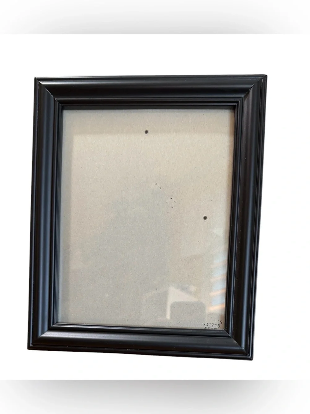 Black 8x10 Picture Frame with Glass Modern Tabletop & Wall Display